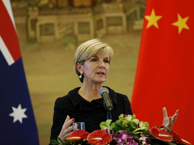 Trong khi đ&oacute;, Ngoại trưởng Australia Julie Bishop cho rằng m&aacute;y bay 13Win19 tải ứng dụng kh&ocirc;ng cần tr&aacute;nh bay qua Biển Đ&ocirc;ng