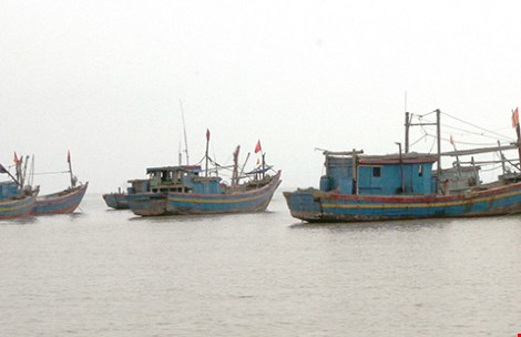 Số lượng t&agrave;u c&aacute; Trung Quốc vi phạm chủ quyền Biển Đ&ocirc;ng Việt Nam trong năm 2015 c&oacute; chiều hướng gia tăng