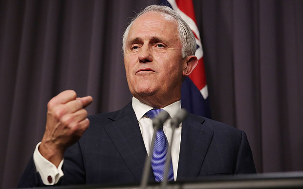 Thủ tướng Australia Malcolm Turnbull chỉ trích Trung Quốc quân sự hóa Biển Đông khi nói về tình hình Biển Đông hiện nay Thủ tướng Australia Malcolm Turnbull chỉ trích Trung Quốc quân sự hóa Biển Đông khi nói về tình hình Biển Đông hiện nay