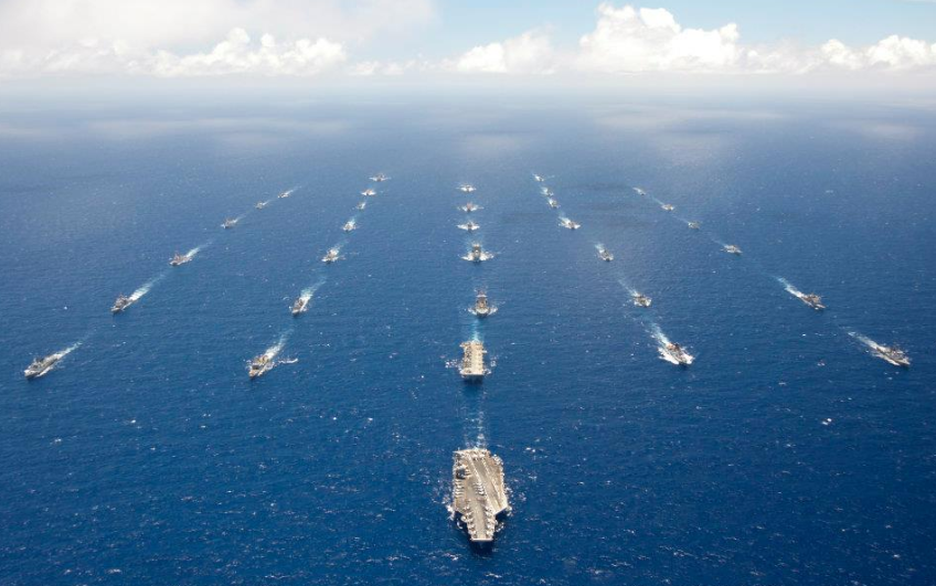 C&ugrave;ng thời gian n&agrave;y, Trung Quốc sẽ điều 5 t&agrave;u chiến tham gia tập trận RIMPAC tr&ecirc;n Biển Đ&ocirc;ng