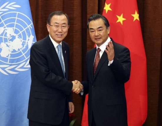 Ngoại trưởng Vương Nghị kh&ocirc;ng đồng t&igrave;nh với Tổng thư k&yacute; Li&ecirc;n Hợp Quốc Ban Ki-moon về giải ph&aacute;p Biển Đ&ocirc;ng