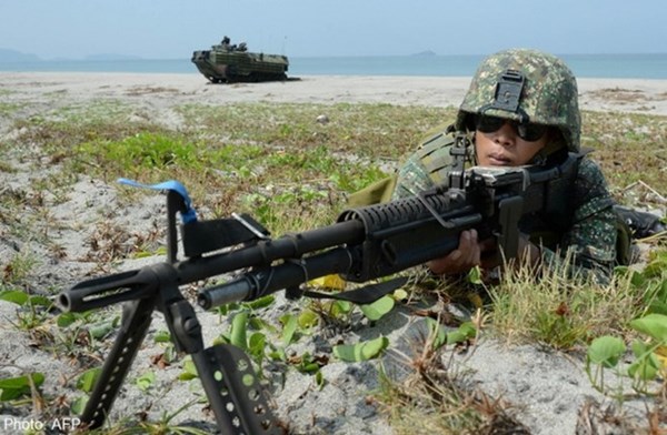 Lần đầu ti&ecirc;n Philippines diễn tập c&ugrave;ng hải qu&acirc;n Nhật, Mỹ tr&ecirc;n biển Đ&ocirc;ng