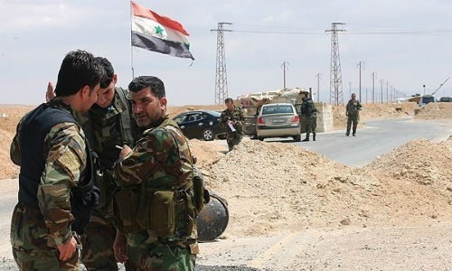 Binh sĩ quân đội Syria