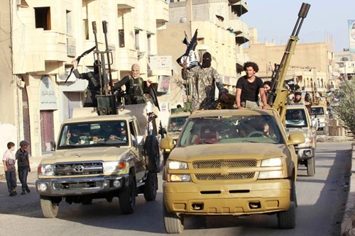 Phiến qu&acirc;n Nh&agrave; nước Hồi gi&aacute;o ở Raqqa, Syria