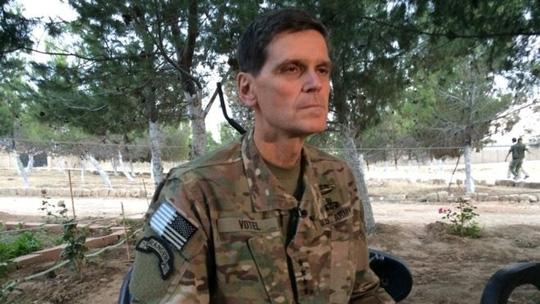 Tin tức mới c&acirc;̣p nh&acirc;̣t v&ecirc;̀ tình hình chi&ecirc;́n sự Syria đưa tin Tướng Josep Votel đã đến Syria