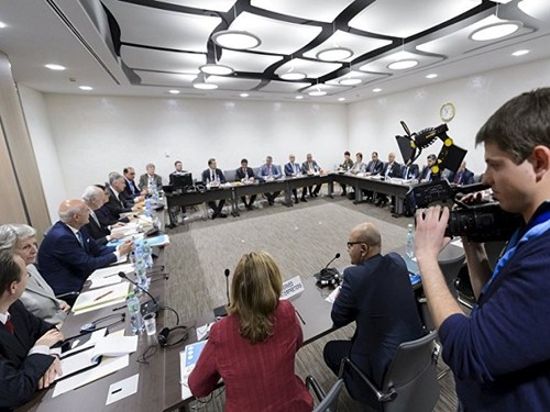 Cuộc đ&agrave;m ph&aacute;n h&ograve;a b&igrave;nh Syria diễn ra h&ocirc;m 15/4 tại Geneva