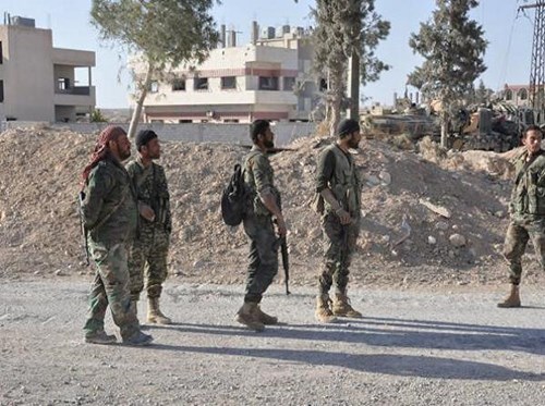 Qu&acirc;n đội Syria tiến v&agrave;o giải ph&oacute;ng th&agrave;nh phố al-Qaryatain, theo tin tức mới v&ecirc;̀ tình hình chi&ecirc;́n sự Syria 