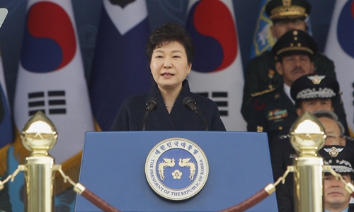 Tổng thống Hàn Quốc Park Geun-hye nhận định tình hình Triều Tiên sẽ tiếp tục căng thẳng trong một thời gian dài Tổng thống Hàn Quốc Park Geun-hye nhận định tình hình Triều Tiên sẽ tiếp tục căng thẳng trong một thời gian dài