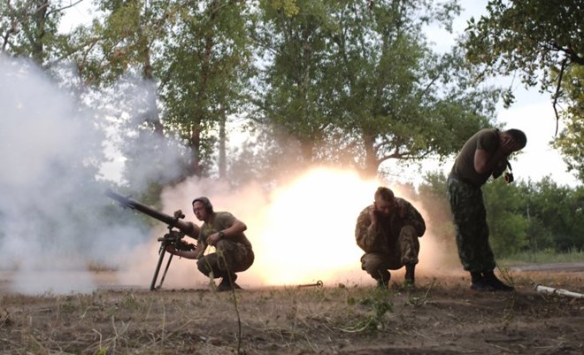 T&igrave;nh h&igrave;nh Ukraine mới nhất cho biết qu&acirc;n ly khai tấn c&ocirc;ng ồ ạt, 540 lần chỉ trong một tuần
