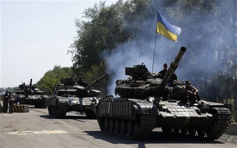 T&igrave;nh h&igrave;nh Ukraine mới nhất cho biết c&aacute;c b&ecirc;n phe ph&aacute;i ở Ukraine nhất tr&iacute; r&uacute;t th&ecirc;m vũ kh&iacute; khỏi chiến tuyến