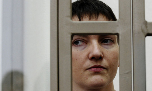Nữ phi c&ocirc;ng Ukraine Savchenko