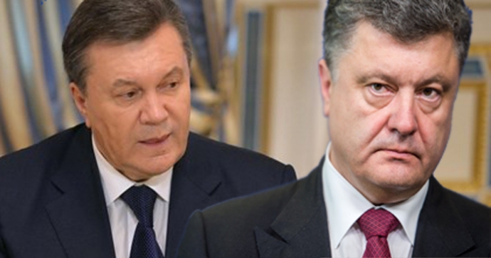Cựu Tổng thống Ukraine Viktor Yanukovych (tr&aacute;i) đang c&oacute; kế hoạch quay lại ch&iacute;nh trường 