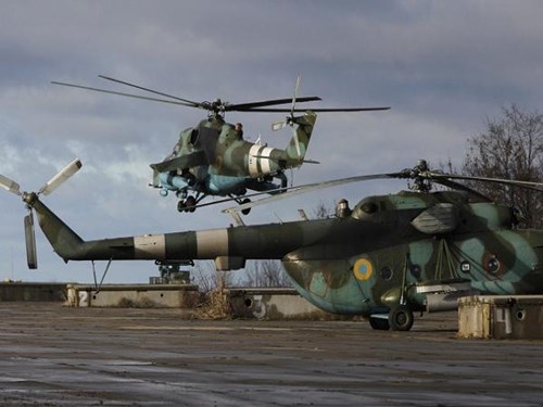 T&igrave;nh h&igrave;nh Ukraine mới nhất cho biết Ukraine triển khai 2 phi đội trực thăng chiến đấu tới Donbass