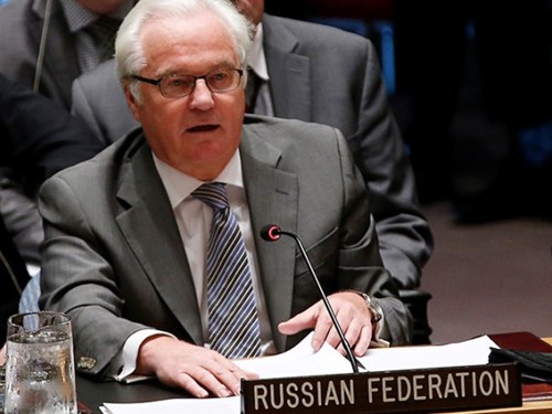 Đại sứ Nga tại LHQ Churkin tố c&aacute;o Mỹ ph&aacute; hoại ở Ukraine