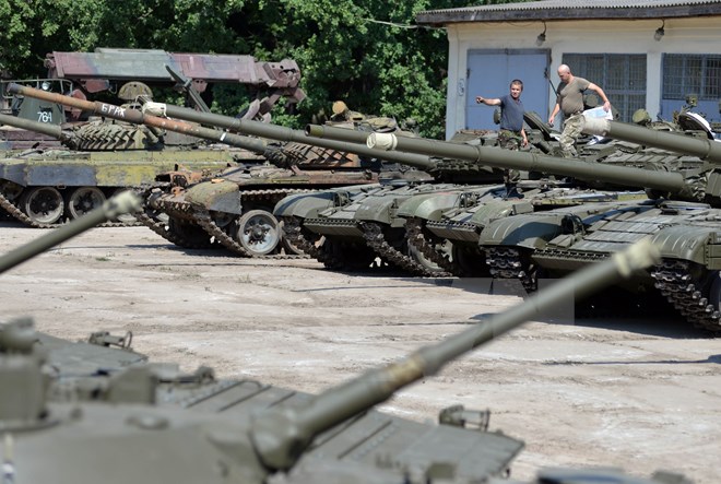 T&igrave;nh h&igrave;nh Ukraine mới nhất cho biết u&acirc;n ch&iacute;nh phủ Ukraine chuẩn bị lực lượng tấn c&ocirc;ng v&agrave;o Lugansk