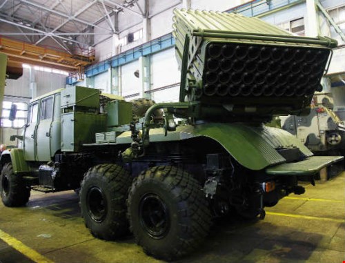 T&igrave;nh h&igrave;nh Ukraine mới nhất cho biết Ukraine tiết lộ ph&aacute;o phản lực Verba n&acirc;ng cấp từ BM-21 Grad 