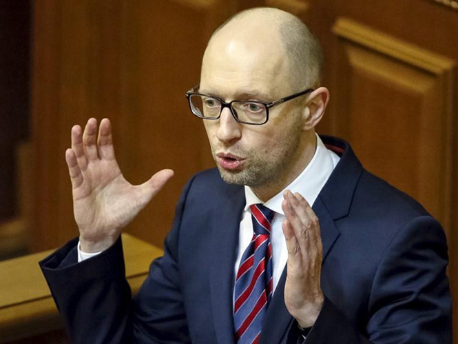Việc thay thủ tướng Arseniy Yatsenyuk vẫn đang l&agrave; vấn đề n&oacute;ng tr&ecirc;n ch&iacute;nh trường Ukraine