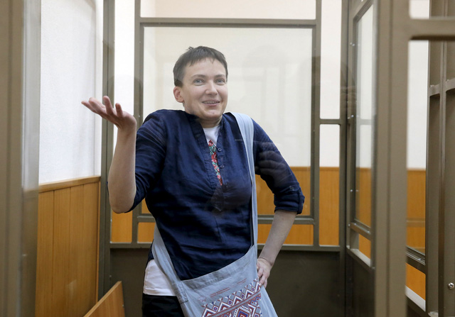 Nữ phi c&ocirc;ng Ukraine Nadiya Savchenko
