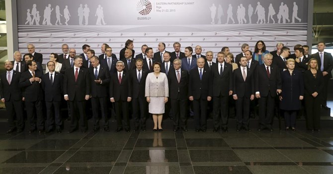 C&aacute;c nguy&ecirc;n thủ tại Hội nghị thượng đỉnh ph&iacute;a Đ&ocirc;ng ở Riga, 22/05/2015