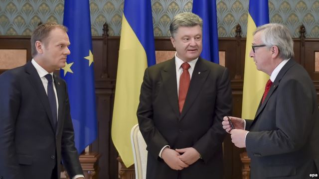 T&igrave;nh h&igrave;nh Ukraine mới nhất cho biết hội nghị thượng đỉnh EU-Ukraine tổ chức tại Kiev h&ocirc;m 27/4