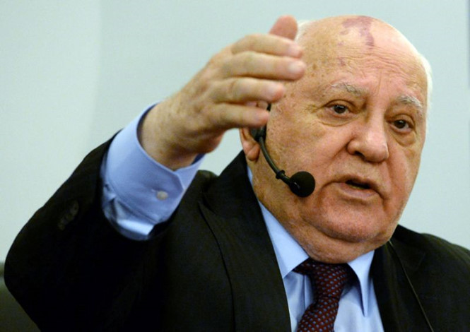 &Ocirc;ng Gorbachev ủng hộ việc Nga s&aacute;p nhập Crimea