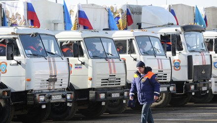 Chuyến h&agrave;ng viện trợ nh&acirc;n đạo thứ 40 của Nga dự kiến c&oacute; mặt tại miền Đ&ocirc;ng Ukraine v&agrave;o ng&agrave;y 30/9