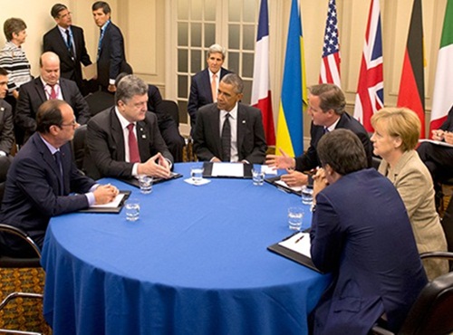Ch&iacute;nh quyền Kiev t&igrave;m đến c&aacute;c nước phương T&acirc;y để t&igrave;m ra lối tho&aacute;t cho khủng hoảng Ukraine