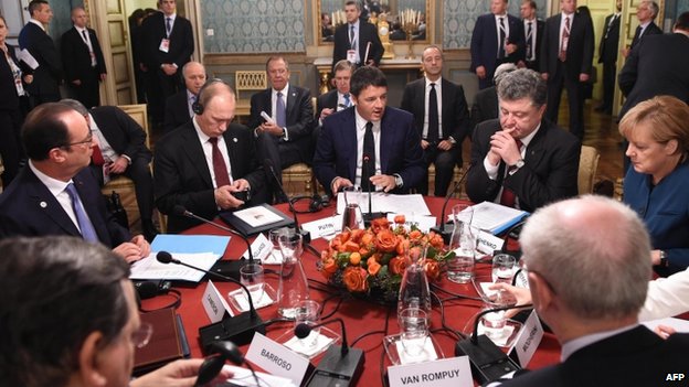 Hội đ&agrave;m Milan giữa EU, Nga v&agrave; Ukraine chưa thực sự giải quyết được vấn đề kh&iacute; đốt