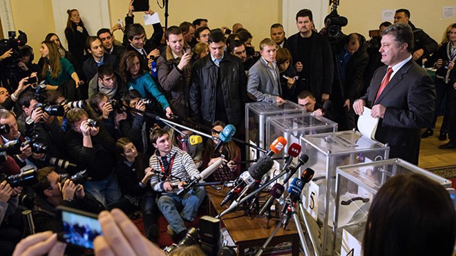 T&igrave;nh h&igrave;nh Ukraine c&oacute; dấu hiệu tăng nhiệt sau cuộc bầu cử Quốc hội ở Kiev