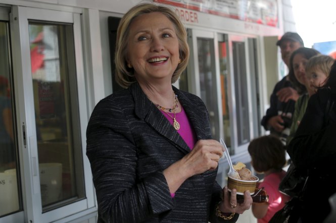 B&agrave; Hillary Clinton đang tham gia cuộc tranh cử Tổng thống Mỹ 