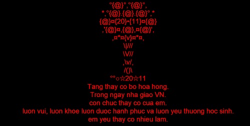Tin nhắn 20-11 độc đ&aacute;o &yacute; nghĩa ảnh 4