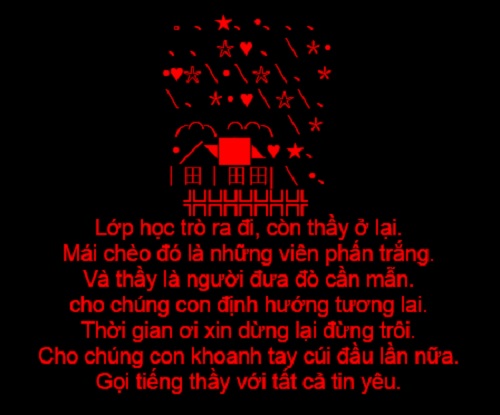 Tin nhắn 20-11 độc đ&aacute;o &yacute; nghĩa ảnh 1
