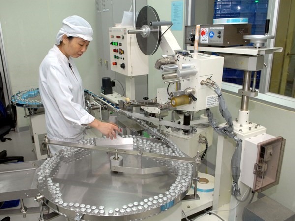 D&acirc;y chuyền sản xuất vắcxin tại Nh&agrave; m&aacute;y sản xuất vắcxin Polyvac