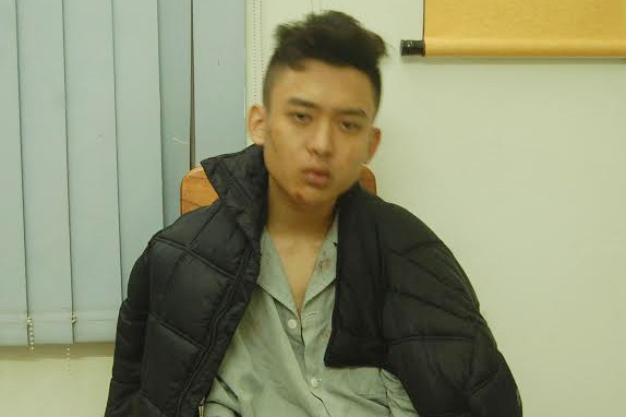 Trần Văn Phụng tại cơ quan cảnh s&aacute;t điều tra