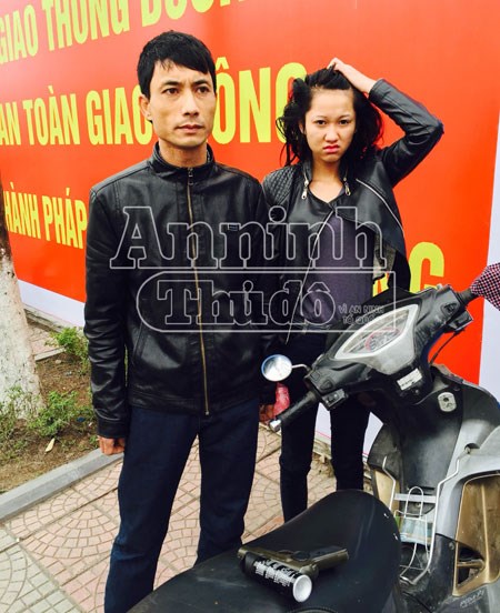 Hai đối tượng Đỗ Đoan Cường và Nguyễn Thị Hương Hai đối tượng Đỗ Đoan Cường và Nguyễn Thị Hương