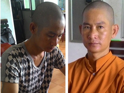 Đối tượng Kh&aacute;nh tại cơ quan c&ocirc;ng an