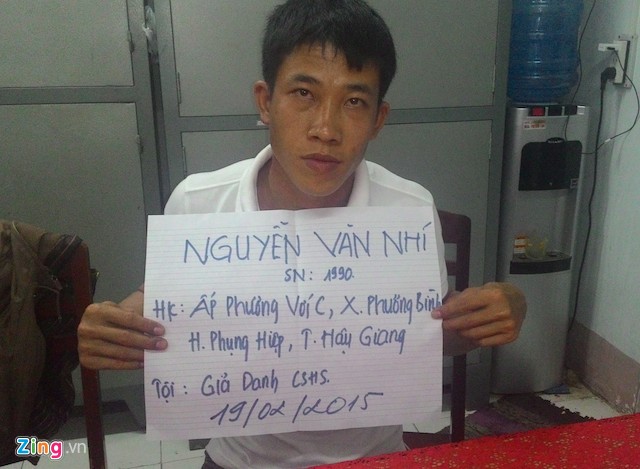 Đối tượng Nh&iacute; tại cơ quan c&ocirc;ng an