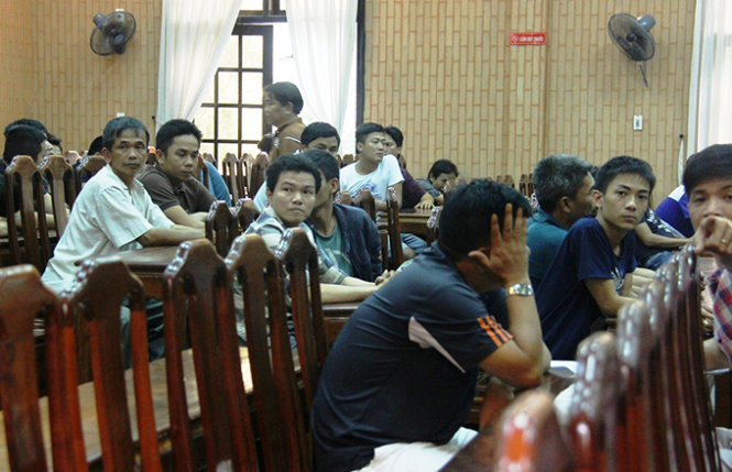 C&aacute;c con bạc bị c&ocirc;ng an Huế bắt giữ