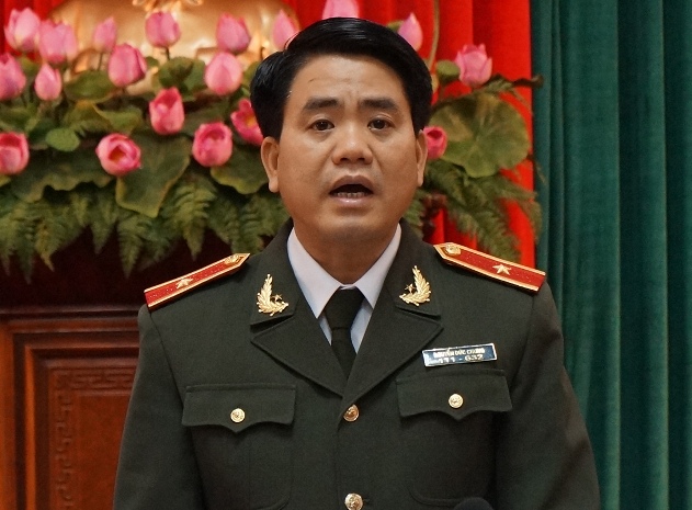 tướng Chung l&agrave;m ph&oacute; b&iacute; thư h&agrave; nội