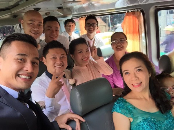 Gia đình Lương Thế Thành di chuyển từ Cai Lậy (Tiền Giang) lên nhà cô dâu ở Sài Gòn