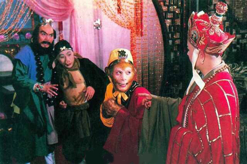 H&igrave;nh ảnh trong phim truyền h&igrave;nh 'T&acirc;y du k&yacute;' 1986