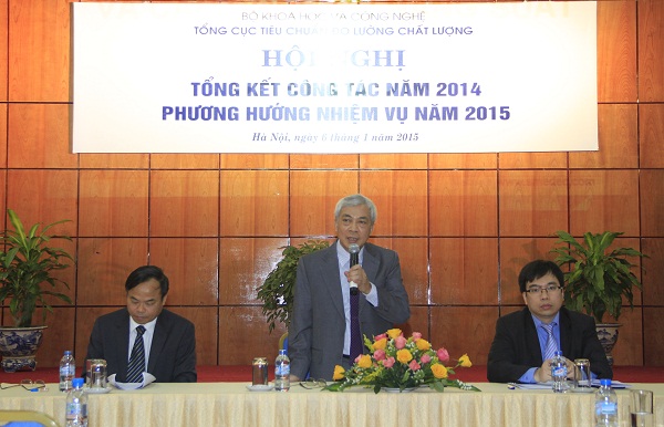 Lãnh đạo Tổng cục TCĐLCL tại Hội nghị Tổng kết Công tác năm 2014 và Phương hướng nhiệm vụ năm 2015 Lãnh đạo Tổng cục TCĐLCL tại Hội nghị Tổng kết Công tác năm 2014 và Phương hướng nhiệm vụ năm 2015