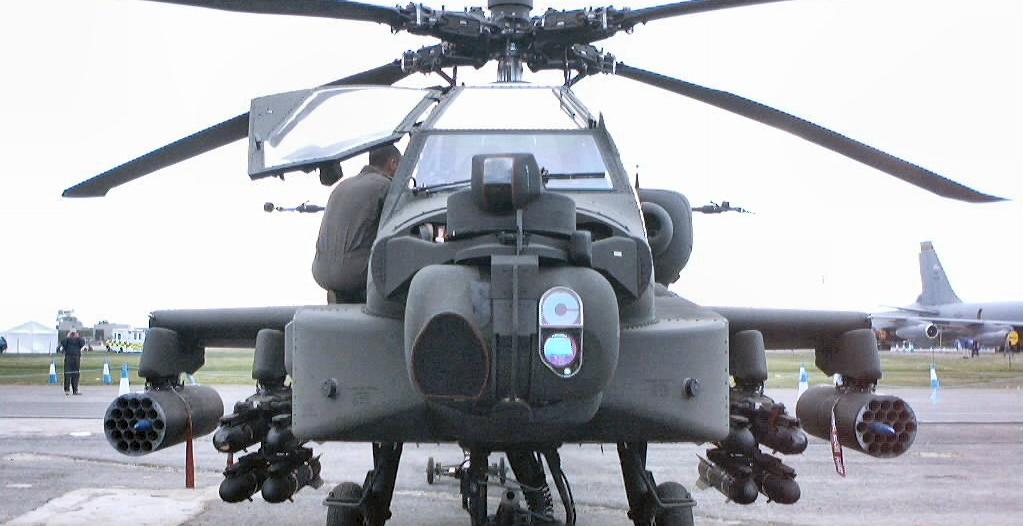 Vũ kh&iacute; qu&acirc;n sự trực thăng chiến đấu AH-64 Apache 