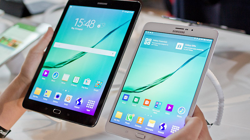 Galaxy Tab S2 l&agrave; một trong những chiếc m&aacute;y t&iacute;nh bảng mỏng nhất 