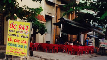 Qu&aacute;n ốc nơi xảy ra vụ việc
