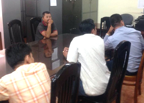 Những đối tượng li&ecirc;n quan đến đường d&acirc;y mua b&aacute;n logo &lsquo;xe vua&rsquo; ở TPHCM bị bắt giữ