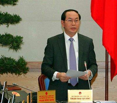 bộ trưởng bộ c&ocirc;ng an