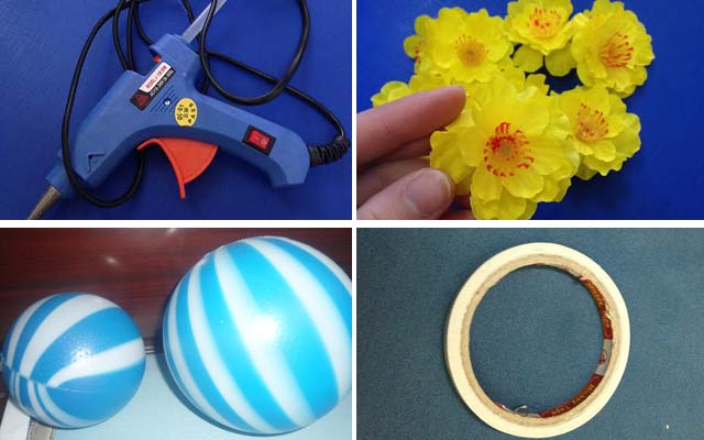 Chỉ với những vật liệu đơn giản đ&atilde; c&oacute; thể tạo ra một m&oacute;n đồ trang tr&iacute; nh&agrave; đ&oacute;n Tết 