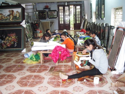N&acirc;ng cao năng suất chất lượng tranh th&ecirc;u Thường T&iacute;n