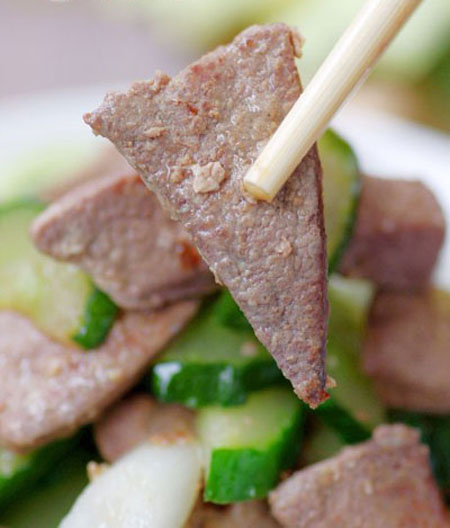5 điều cần ch&uacute; &yacute; khi ăn gan lợn